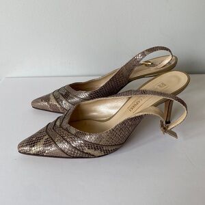 Roberto Capucci sling back heels